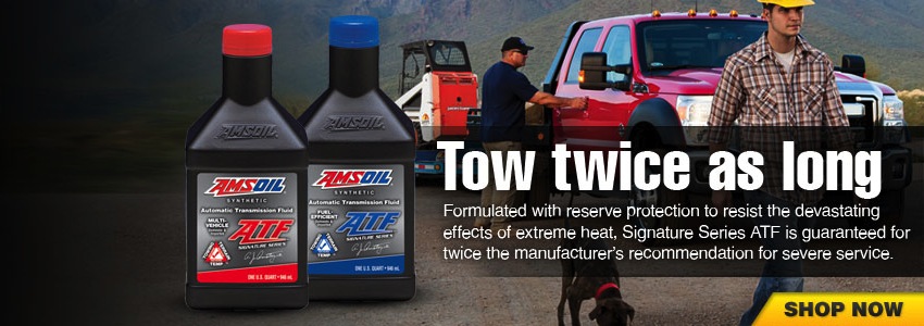 Signature Series Automatic Transmission Fluid withstands high heat