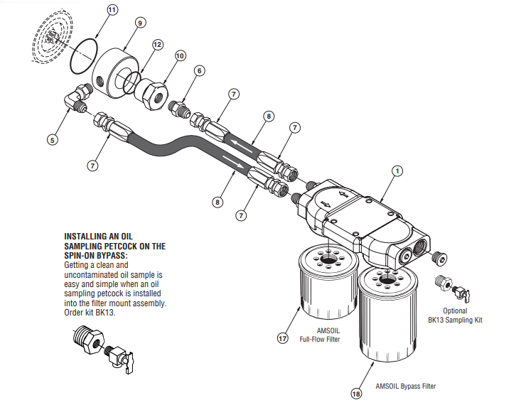 Duramax 6.6L Dual-Remote Oil Bypass System