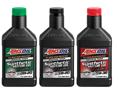 AMSOIL Synthetic Gasoline Motor Oils for Domestic and Foreign vehicles