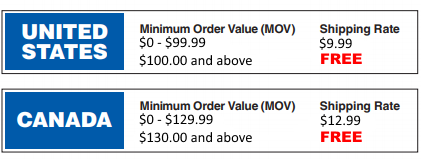 AMSOIL Free Shipping Guidelines for Preferred Customers