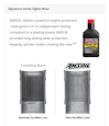AMSOIL Synthetic Max Duty Diesel Oil Fights
Wear.
