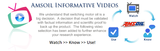 We understand that switching motor oil is a big decision. A decision that must be validated with factual information and scientific proof to back up the product. The following video section has been added to further enhance your research experience.
