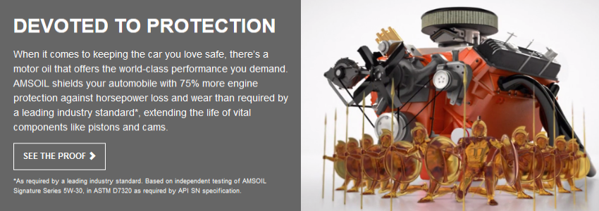 AMSOIL Devoted to
Protection