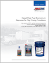 Diesel Fleet Fuel Economy Study in Stop-and-Go City Conditions