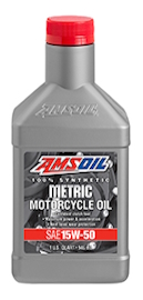 15W-50 Synthetic Metric Motorcycle
Oil (MFF)