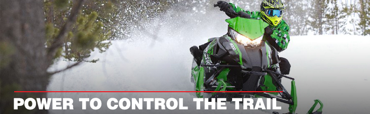 Snowmobiles can perform better with AMSOIL lubricants