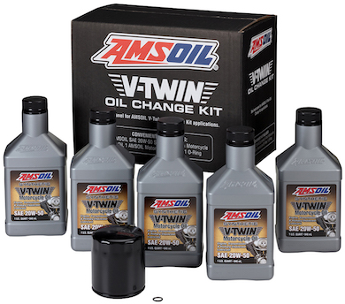 AMSOIL V-Twin Oil Change Kit
(HDMB)