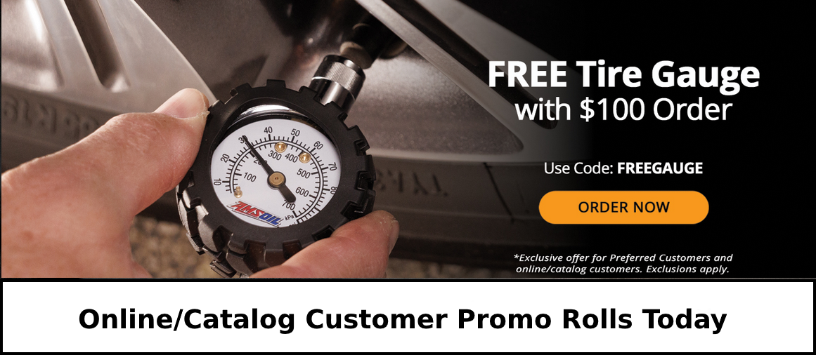 AMSOIL Online/Catalog Customers Receive Free Tire Gauge