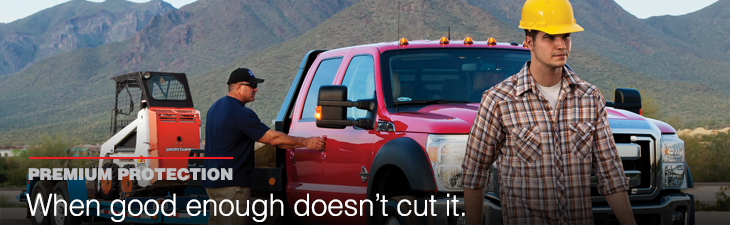 AMSOIL lubricants as tough as the trucks they protect