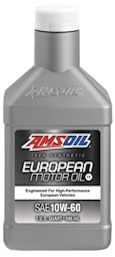 SAE 10W-60 FS
Synthetic European Motor Oil