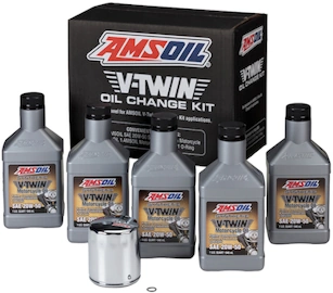AMSOIL V-Twin Oil Change Kit HDMC