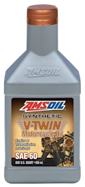 AMSOIL SAE 60 Synthetic Motorcycle Oil