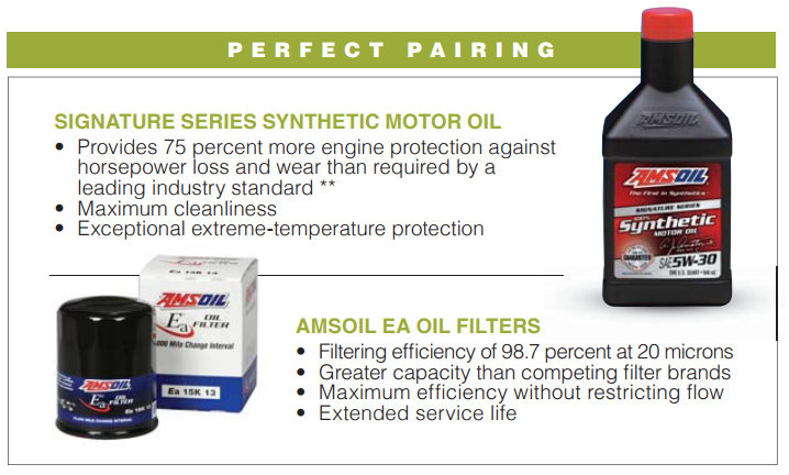 AMSOIL Signature Series and EA Oil FIlters